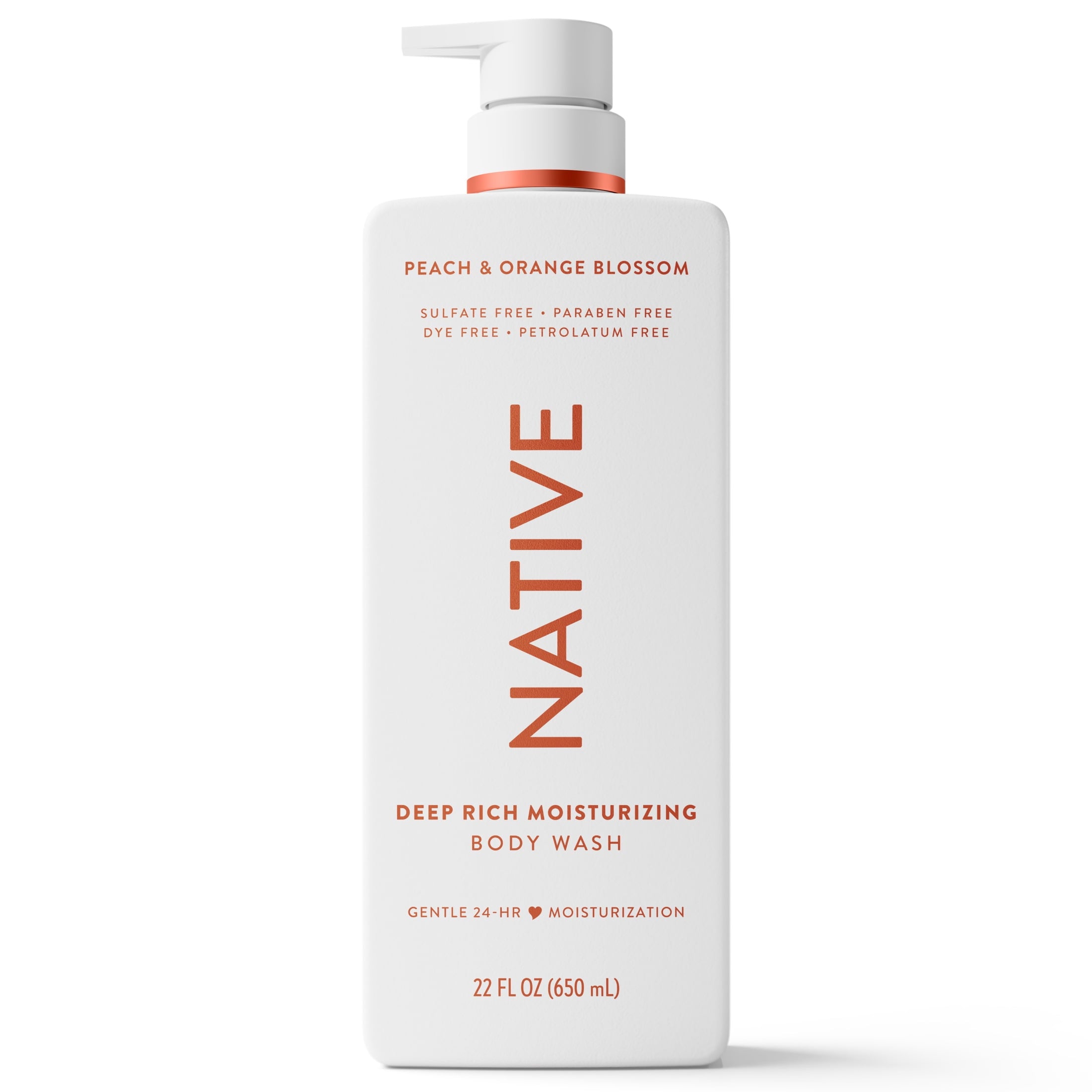 Moisturizing Body Wash Peach &amp; Orange Blossom, 22oz