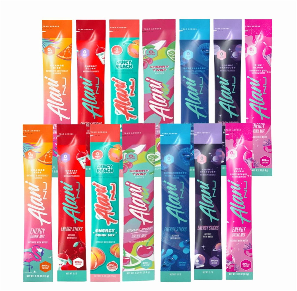 on The go Energy Powder Sticks | Variety Pack | 7 Flavors (14 Pack) Bundled by It Up