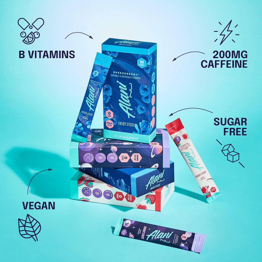 on The go Energy Powder Sticks | Variety Pack | 7 Flavors (14 Pack) Bundled by It Up