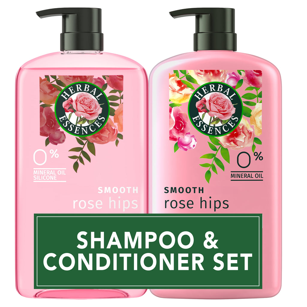 Smooth Rose Shampoo and Conditioner Hair Set, 29.2 oz