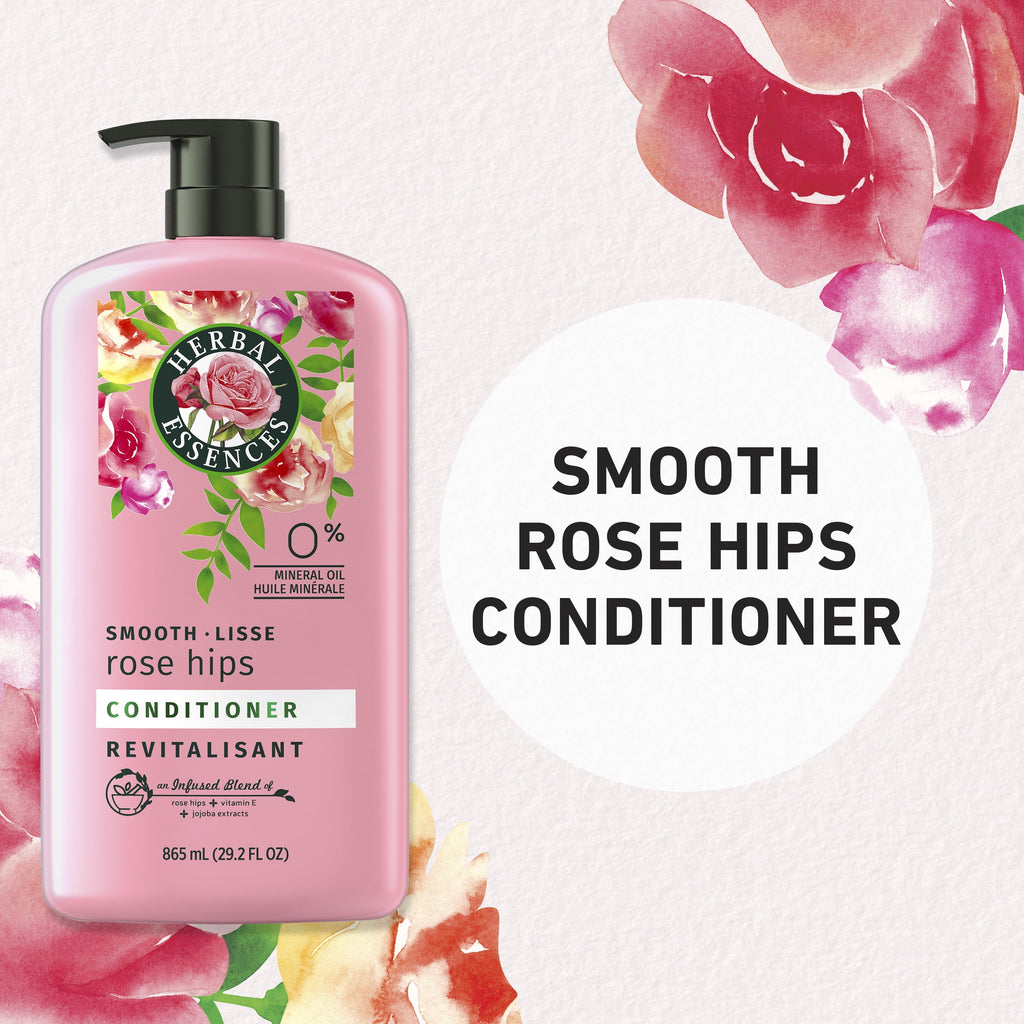 Smooth Rose Shampoo and Conditioner Hair Set, 29.2 oz