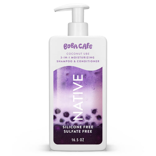 2-in-1 Moisturizing Shampoo and Conditioner Coconut Ube 16.5 fl Oz