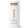 Deodorant, Sensitive, Aluminum Free, Coconut &amp; Vanilla, for Women and Men, 2.65 oz
