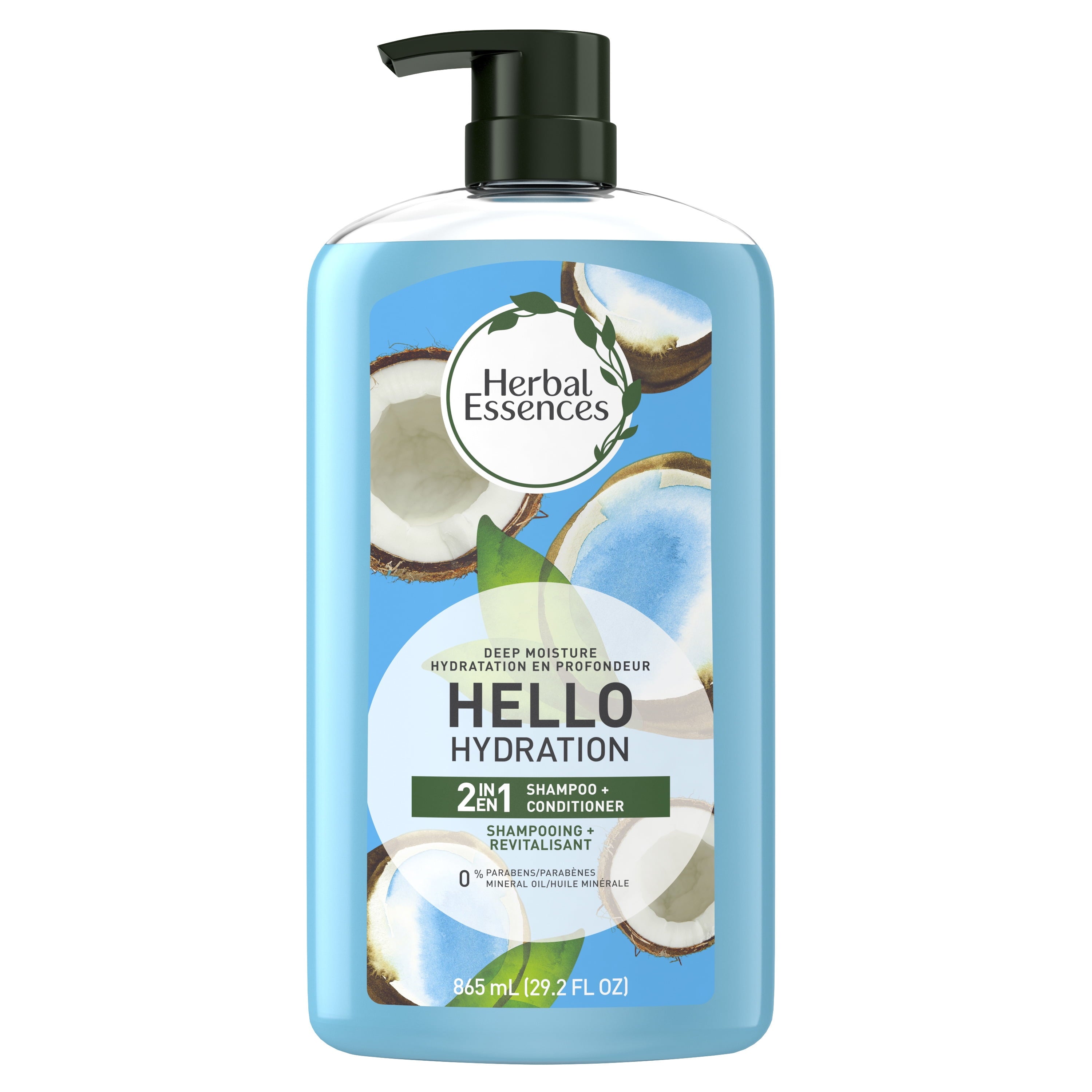 Hello Hydration 2-in-1 Shampoo Conditioner, Moisture for 29.2 fl oz