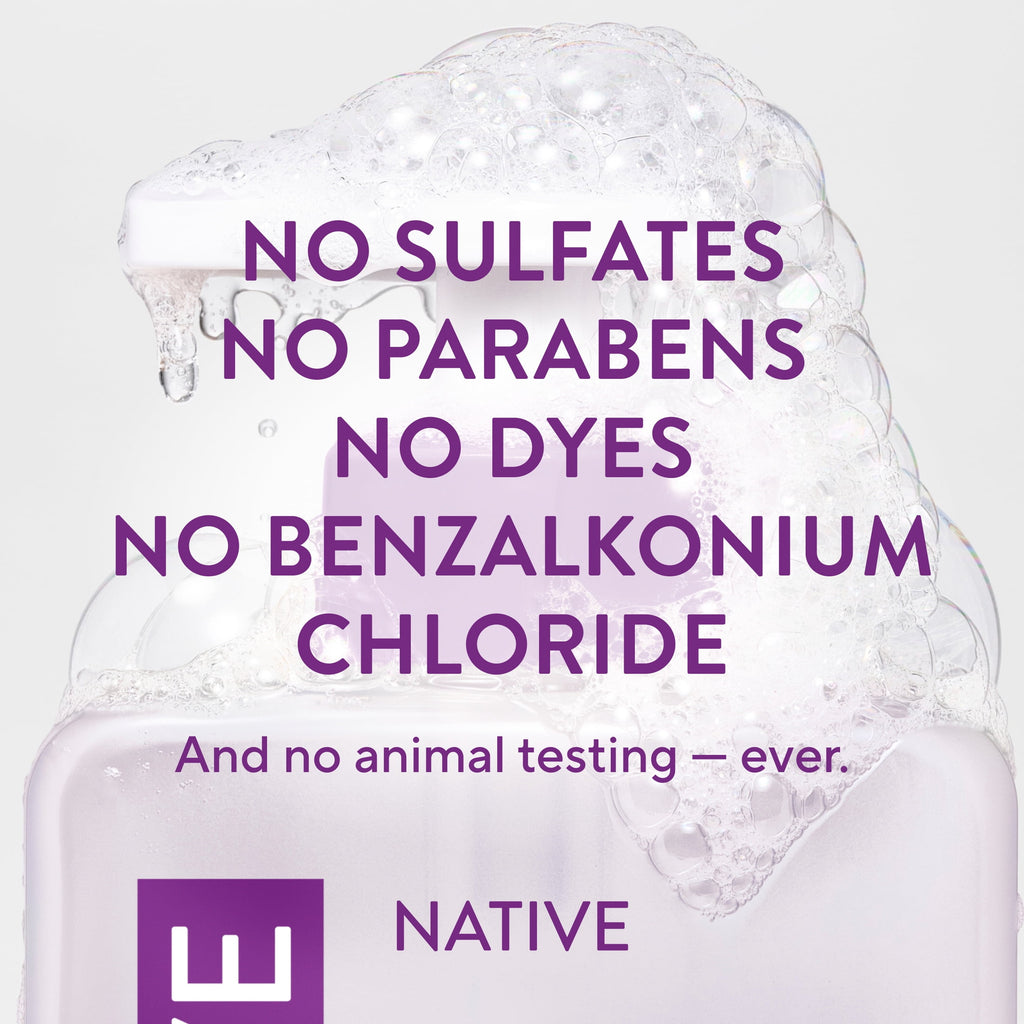 Liquid Hand Soap, Lavender &amp; Rose, Non-drying, Naturally Derived Cleansers, Sulfate Free, 13 fl oz