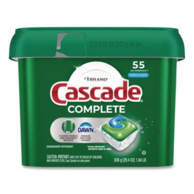 63-Count Fresh Scent Complete Dishwasher Detergent