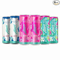 New Alani Energy Drinks Variety Pack - Blue Slush, Pink Slush, and Watermelon Wave, Sugar-Free &amp; Low-Calorie (12 fl oz, Pack of 6)