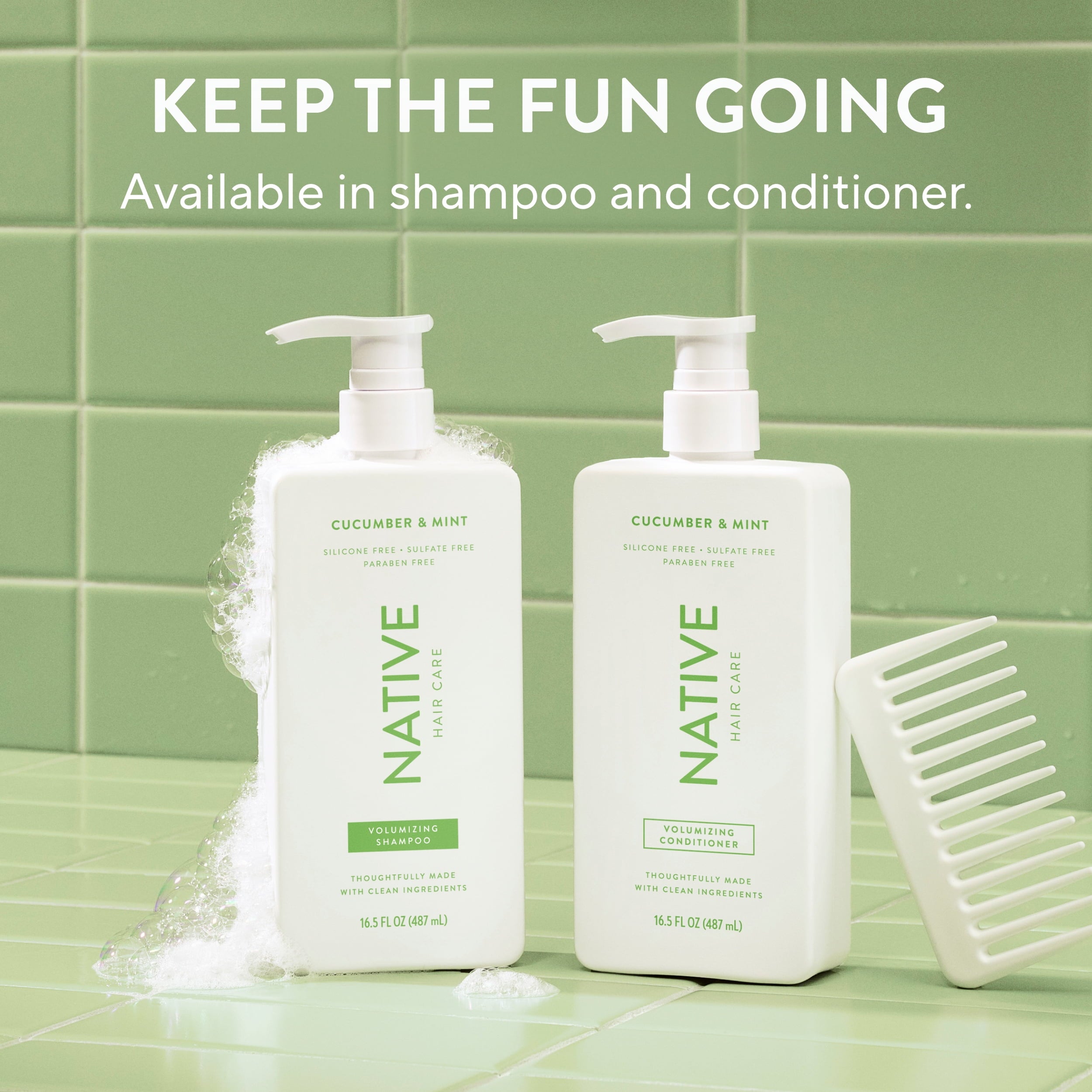 Volumizing Conditioner Cucumber and Mint 16.5 fl oz