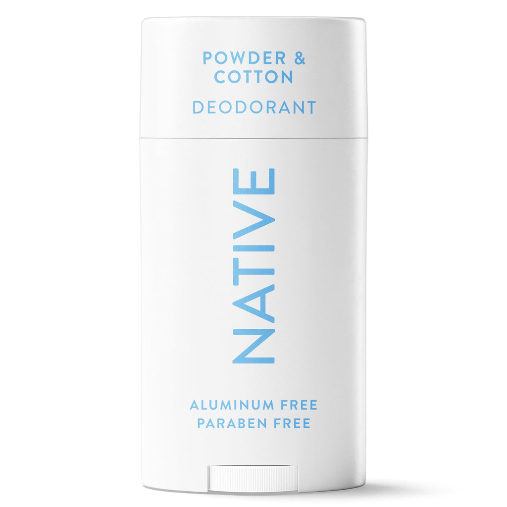 Deodorant, Aluminum Free, Powder &amp; Cotton, for Women and Men, 2.65 oz