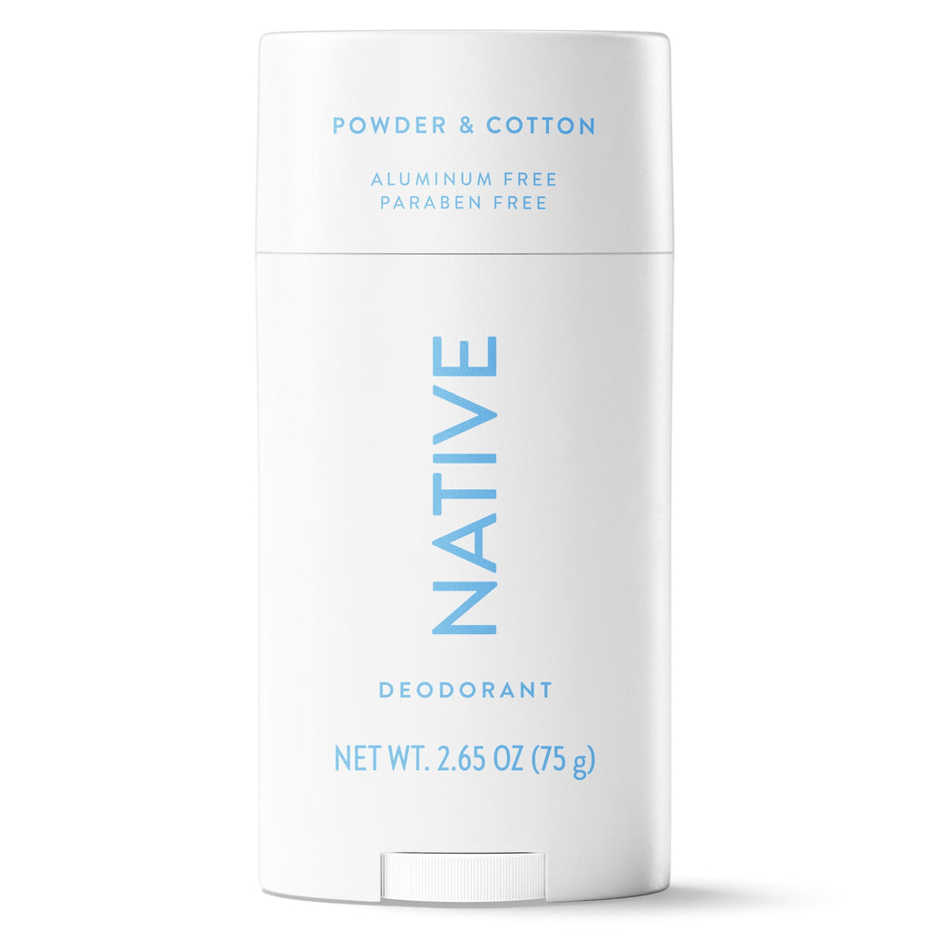 Deodorant, Aluminum Free, Powder &amp; Cotton, for Women and Men, 2.65 oz