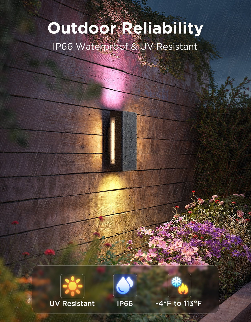 Outdoor UpDown Wall Light