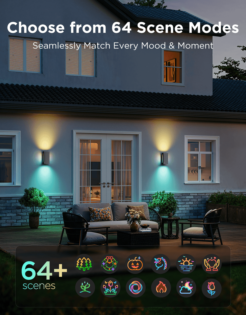 Outdoor UpDown Wall Light