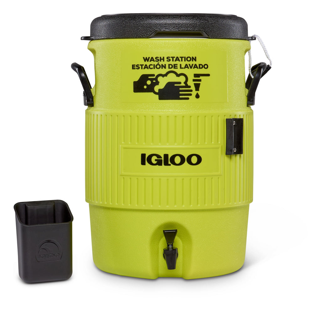 5 Gallon Handwash Station Cooler - Acid Green