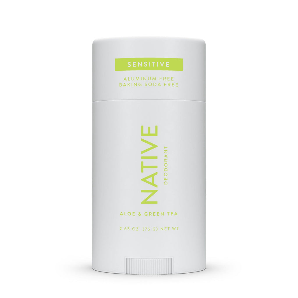 Sensitive Deodorant For Women, Aluminum Free Deodorant Stick, Aloe &amp; Green Tea, 2.65oz
