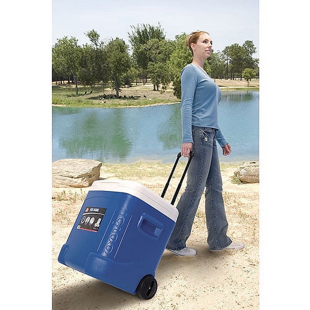 60 Qt. Ice Cube Roller Cooler