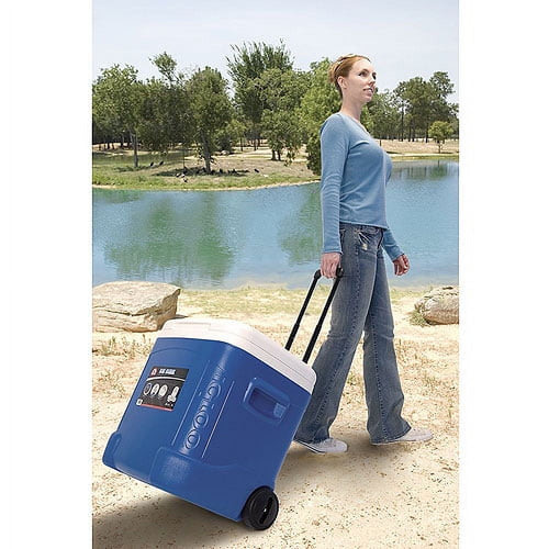 60 Qt. Ice Cube Roller Cooler