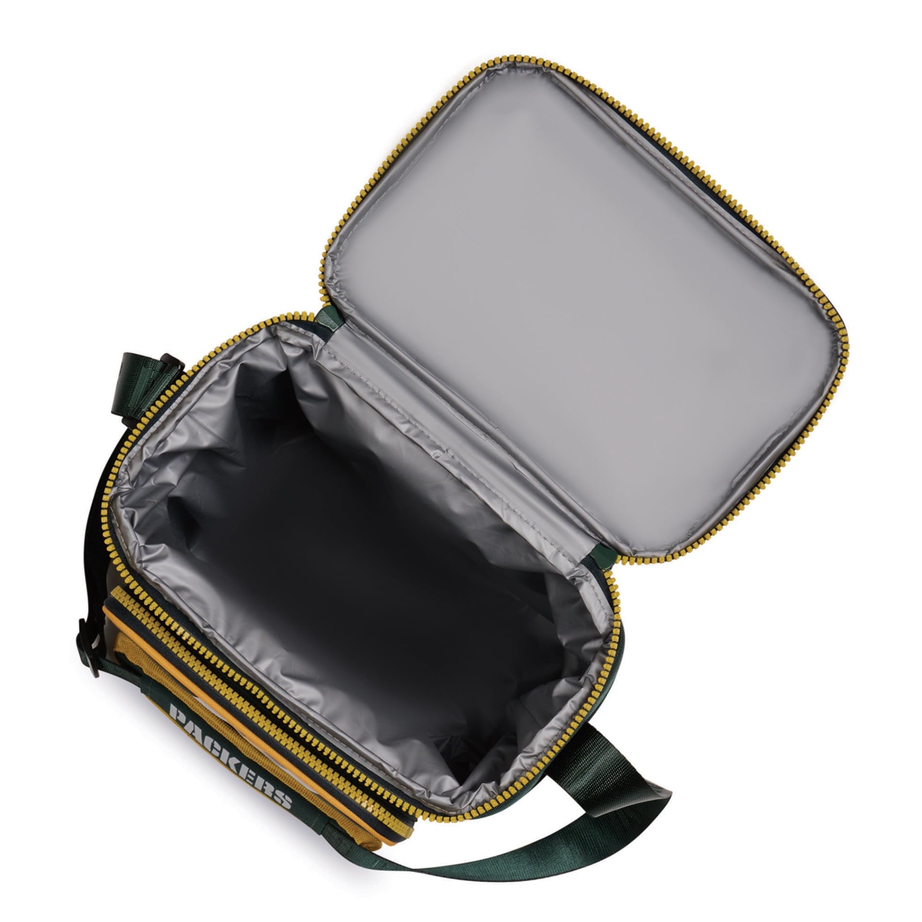 Green Bay Packers Square Lined 4-Pack Cooler