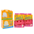 Power Up Bundle - 2 Count Scrub Mommy, 1 PowerPaste, Dye-Free Scrub Mommy, 1 PowErase Gel, Blue Cleaning Sponge