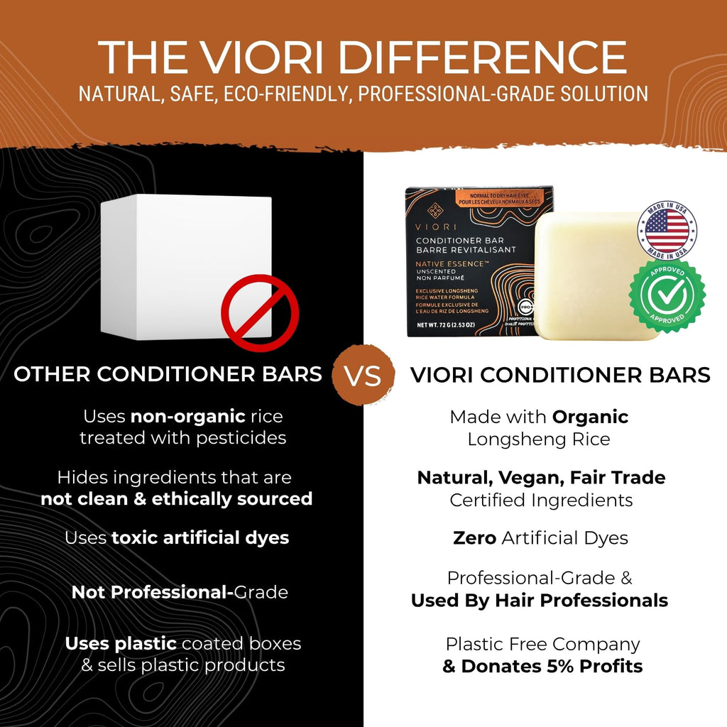 Bar Made with Rice Water (Unscented)