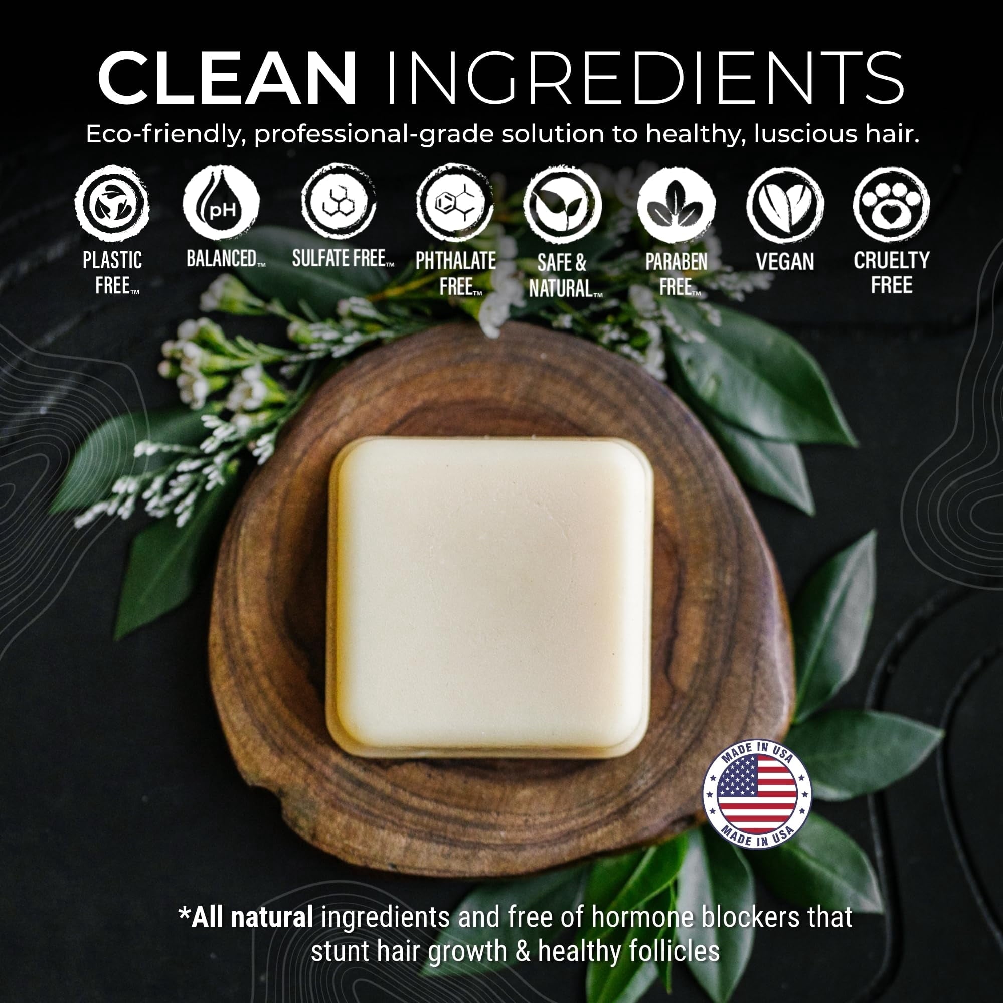 Bar Made with Rice Water (Unscented)