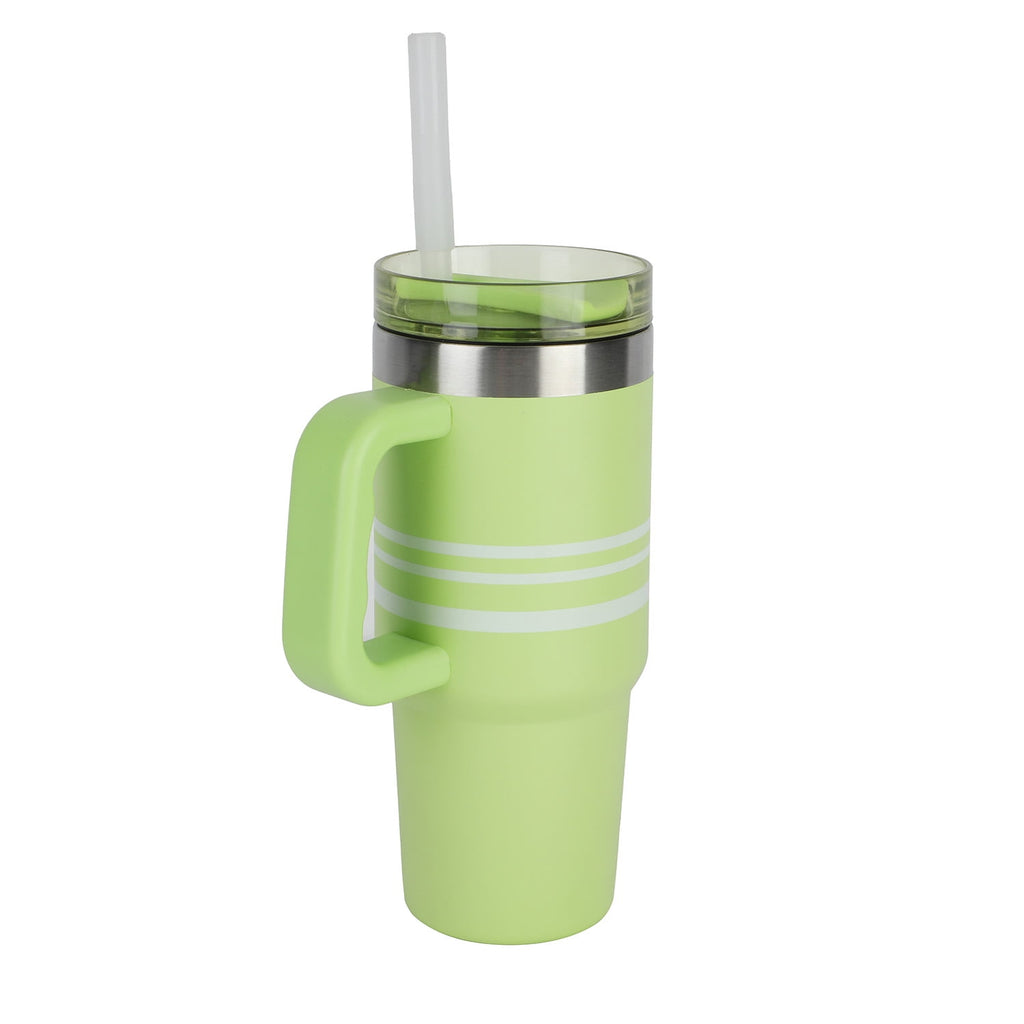 Ozark Trail 18 oz Stainless Steel Insulated Tumbler with Handle, Black