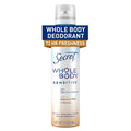 Whole Body Deodorant Spray for Women, Almond Milk &amp; Honey Scent, Aluminum Free Deodorant, 72 HR Odor Protection, 3.5oz