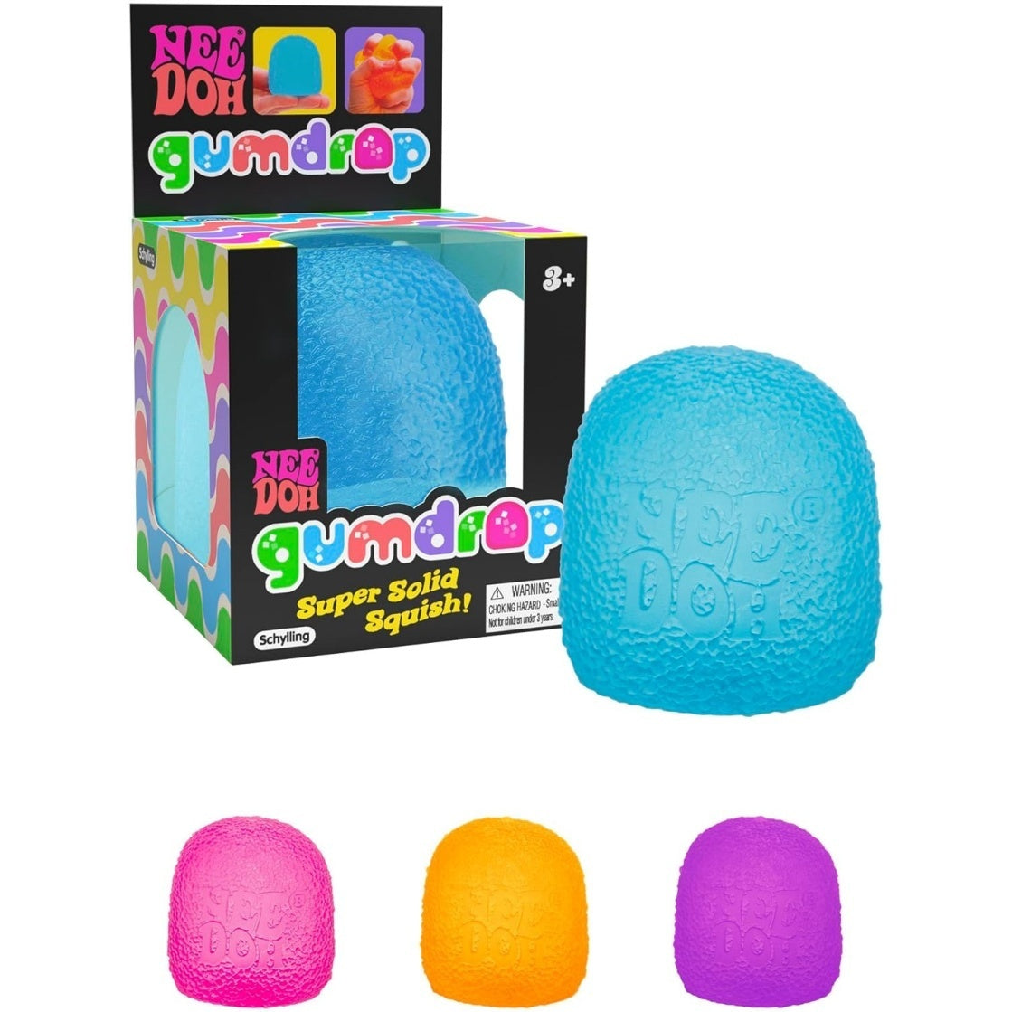 NeeDoh Gumdrop - Textured Sensory Toy - 2.5"