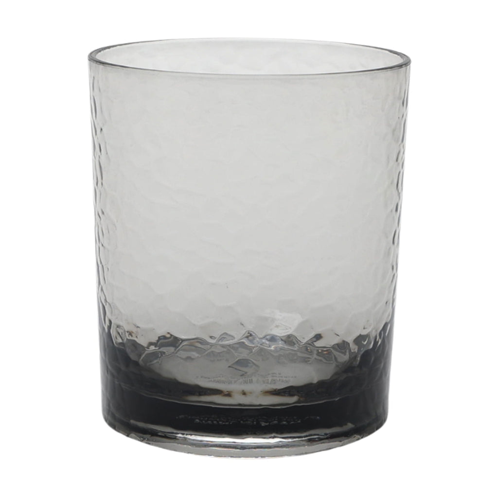 (2 pack) Better Homes &amp; Gardens 14-Ounce Tritan Short Hammered Tumbler, Smoke