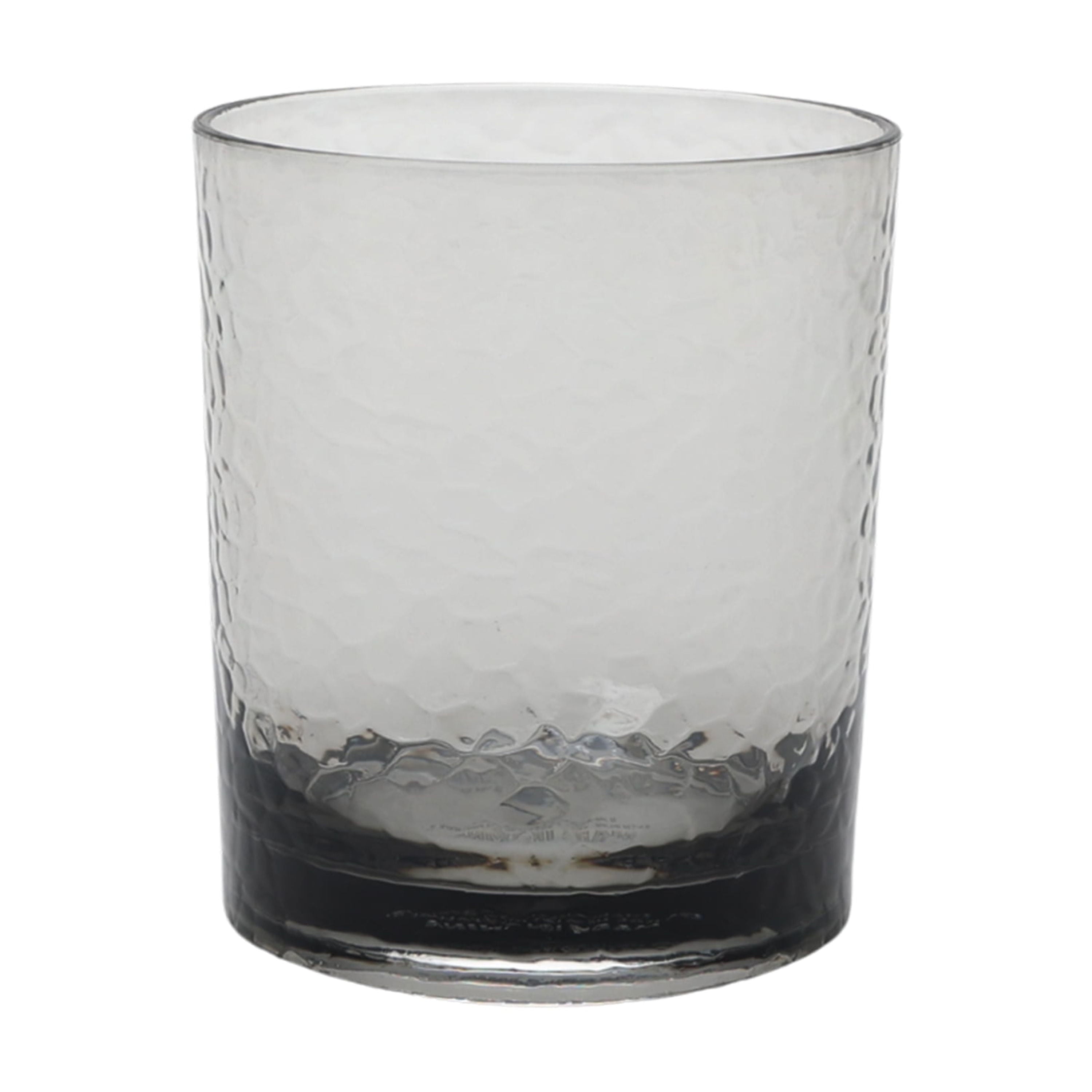 (2 pack) Better Homes &amp; Gardens 14-Ounce Tritan Short Hammered Tumbler, Smoke