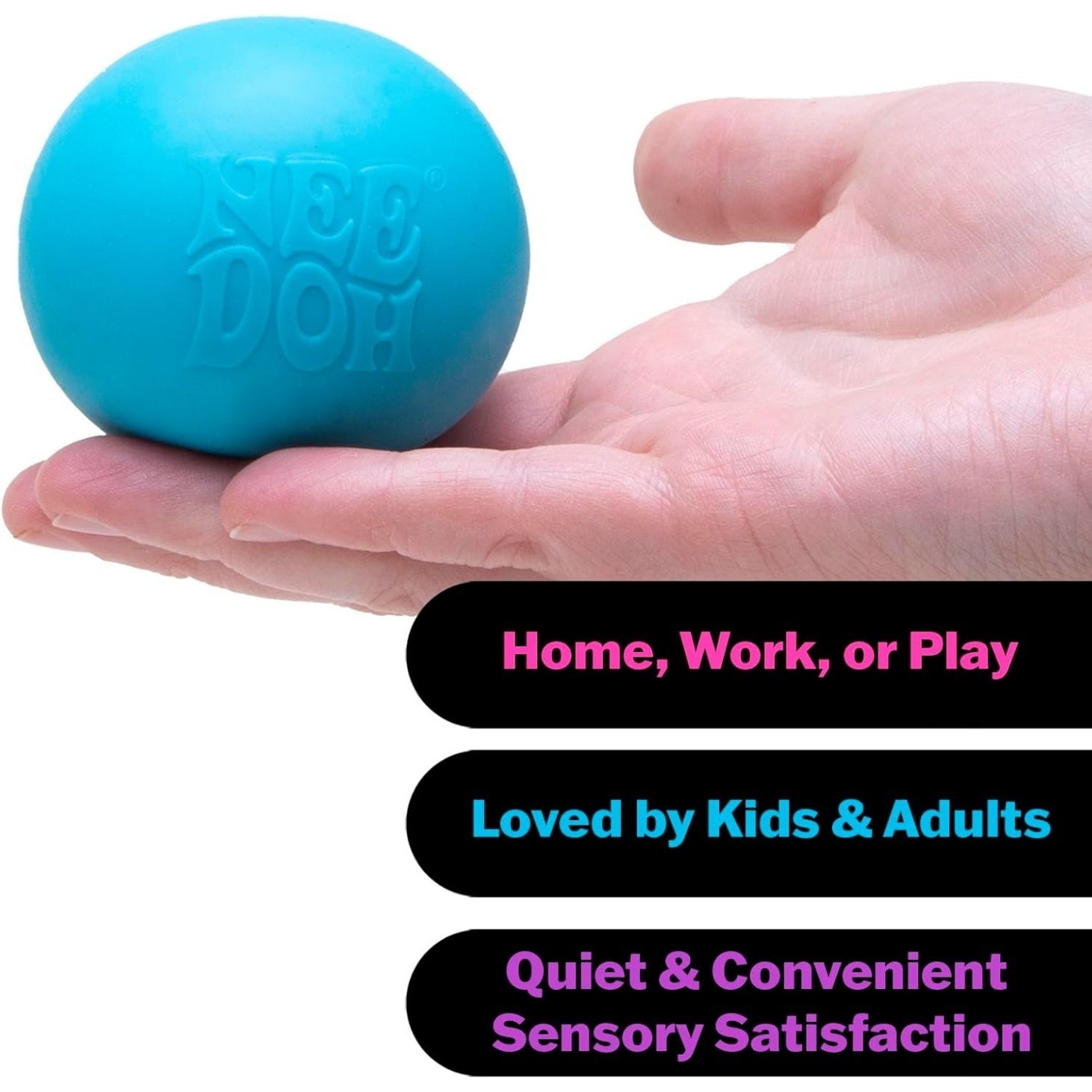 NeeDoh Original Sensory Ball - Pink