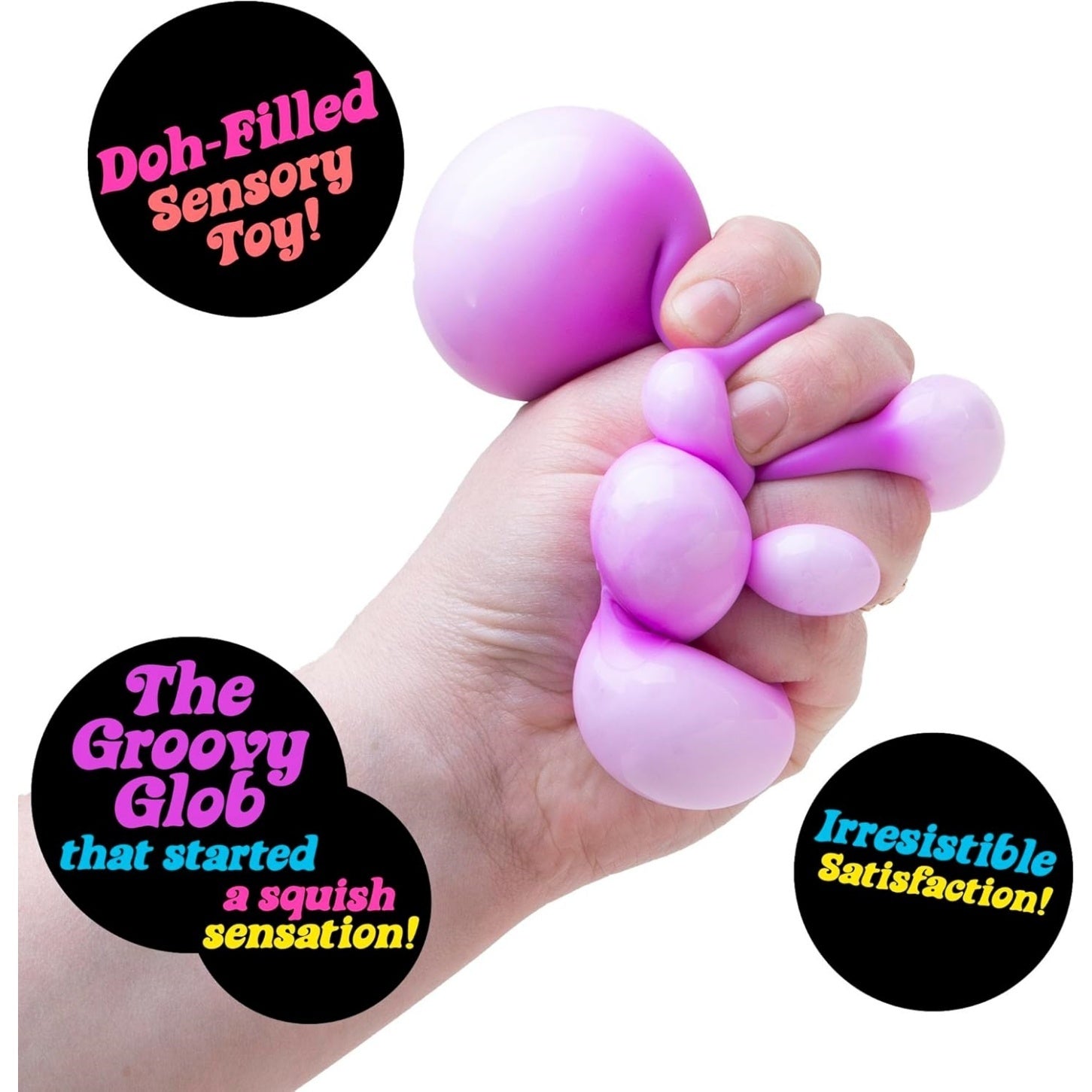 NeeDoh Original Sensory Ball - Purple