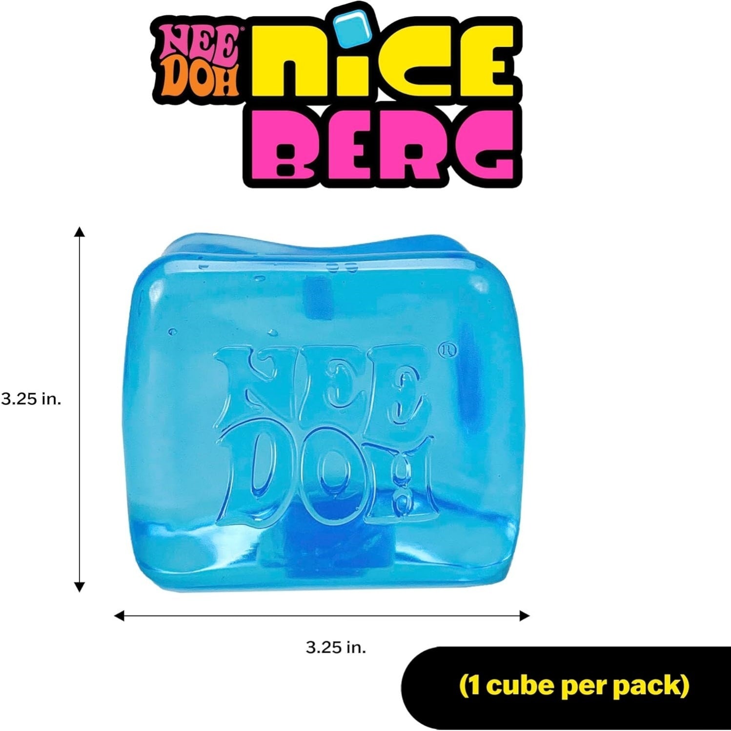 NeeDoh Nice Berg - Giant Squishy Cube
