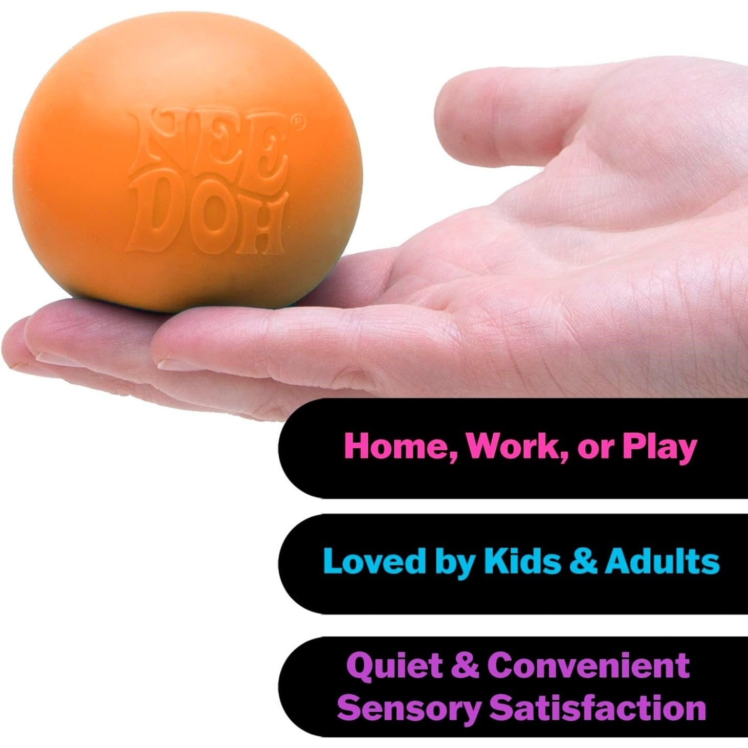 NeeDoh Original Sensory Ball - Pink