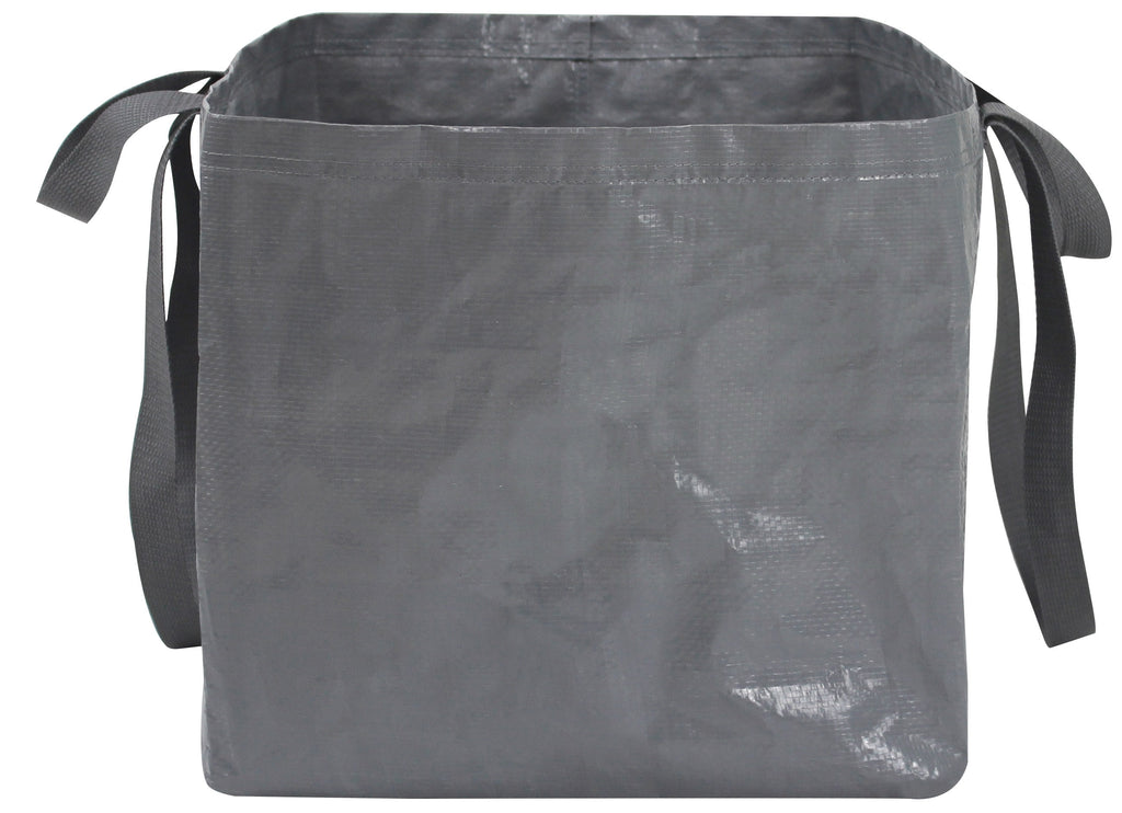 Heavy Duty Open Top Storage Bag, Grey, 19 Gallon