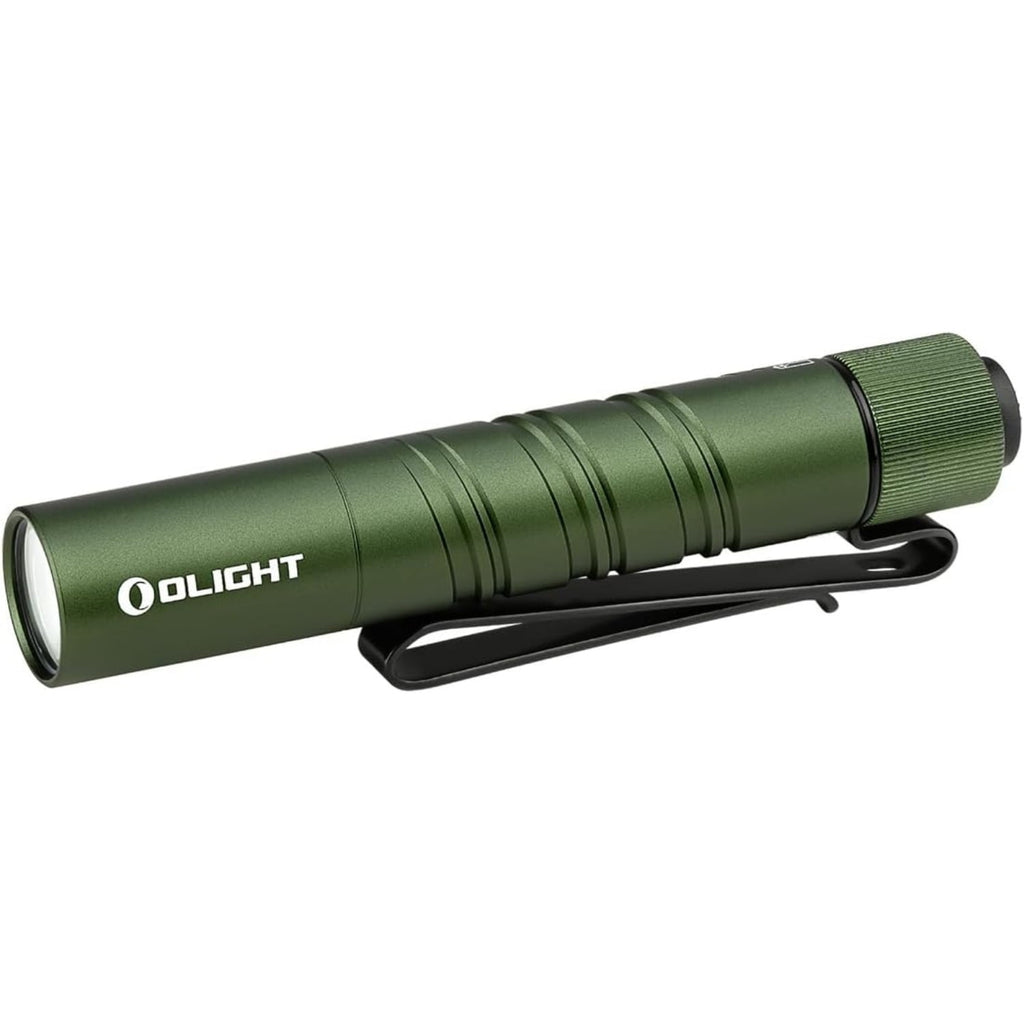 I3T 2 EOS Pocket EDC Flashlight, 200 Lumens Compact Bright Handheld Flash Lights, Dual-Output Tail Switch with AAA Battery and Two-Way Pocket Clip for Camping and Hiking (Black)