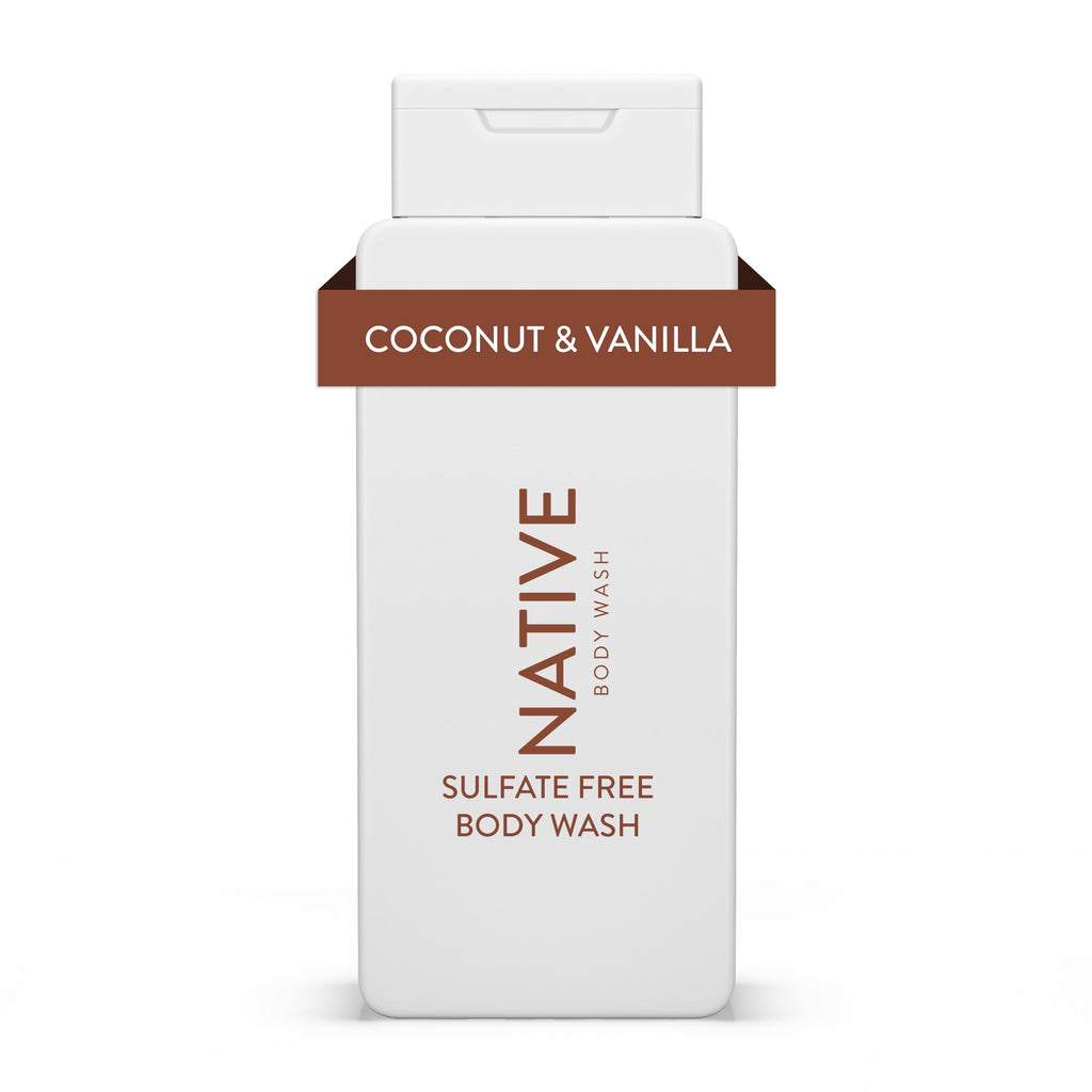 Coconut and Vanilla Sulfate Free Shampoo, Conditioner, and Body Wash Bundle