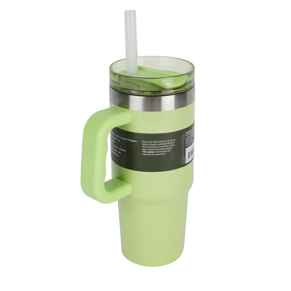 Ozark Trail 18 oz Stainless Steel Insulated Tumbler with Handle, Black