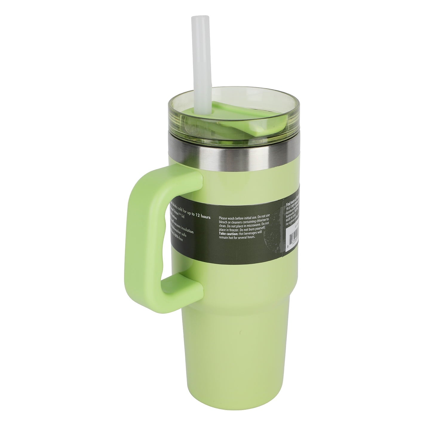 Ozark Trail 18 oz Stainless Steel Insulated Tumbler with Handle, Black