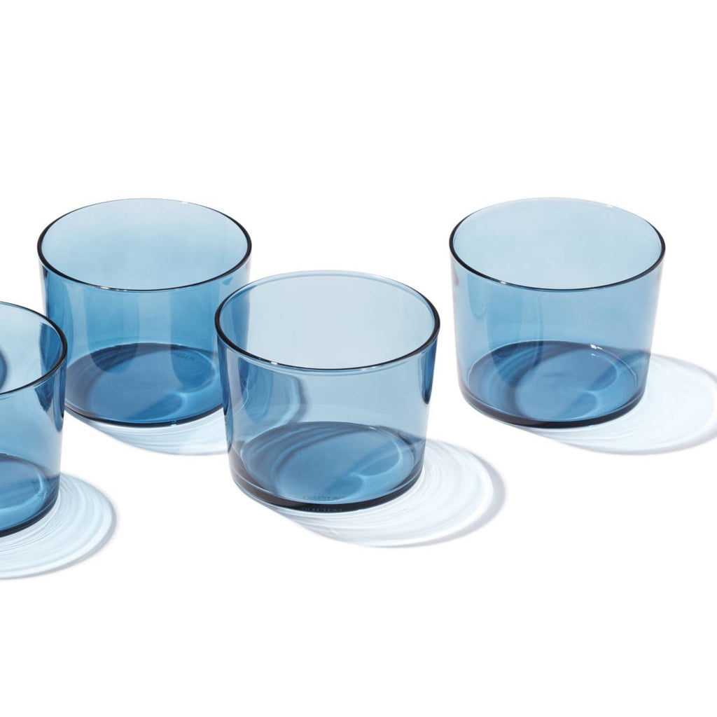 Entertain 365 12-Piece Clear Glass Stackables Drinkware Set