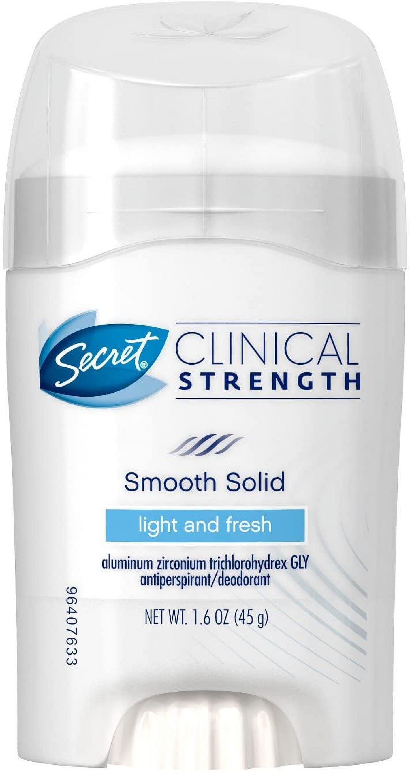Clinical Strength Anti-Perspirant Deodorant Soft Solid, Light &amp; Fresh Scent 1.60 oz