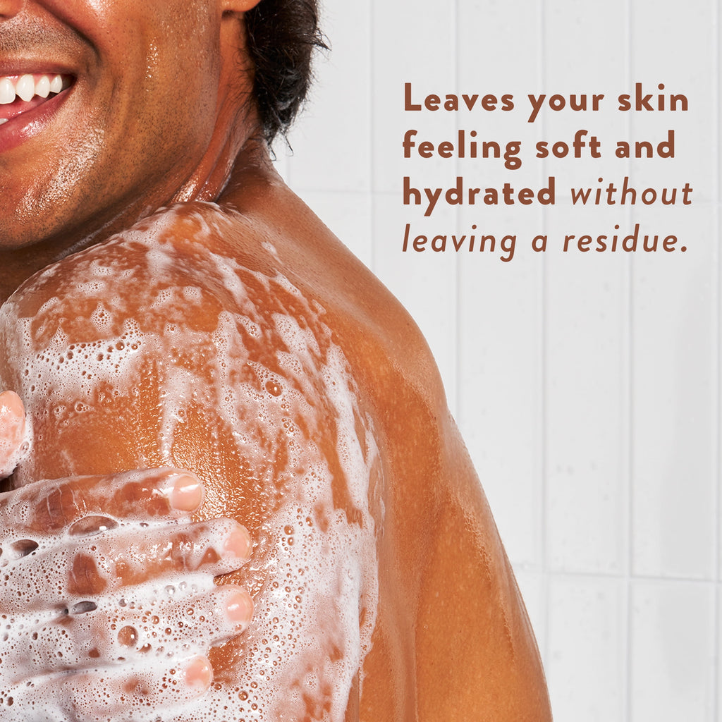 Body Wash, Coconut &amp; Vanilla, Sulfate Free, Naturally Derived Ingredients, 24hr Freshness, for Women &amp; Men, 36 fl oz