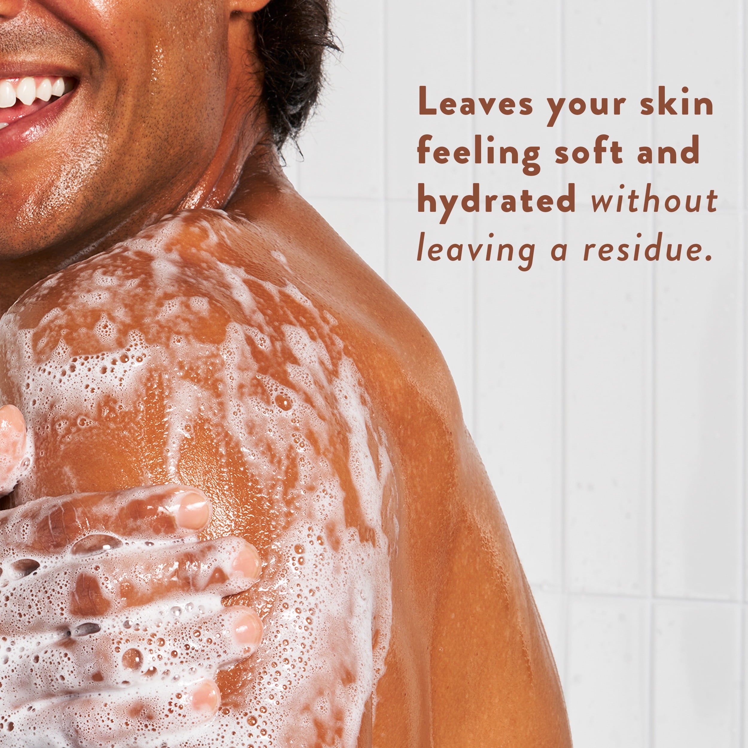 Body Wash, Coconut &amp; Vanilla, Sulfate Free, Naturally Derived Ingredients, 24hr Freshness, for Women &amp; Men, 36 fl oz