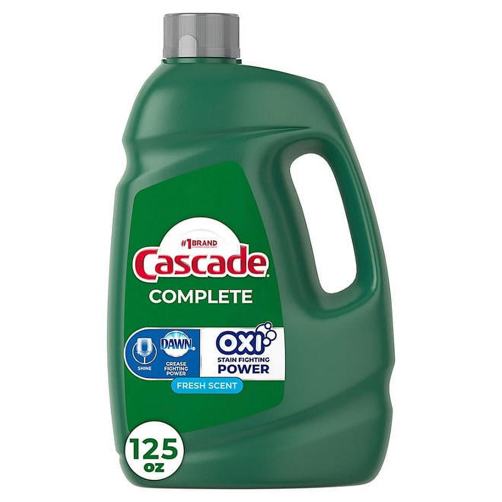 complete gel oxi dishwasher detergent 125 fl oz