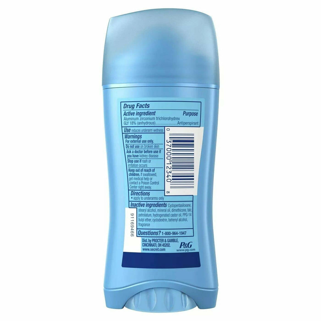 Sld Inv Unscnted Size 2.6z Unscented Invisible Solid Antiperspirant Deodorant