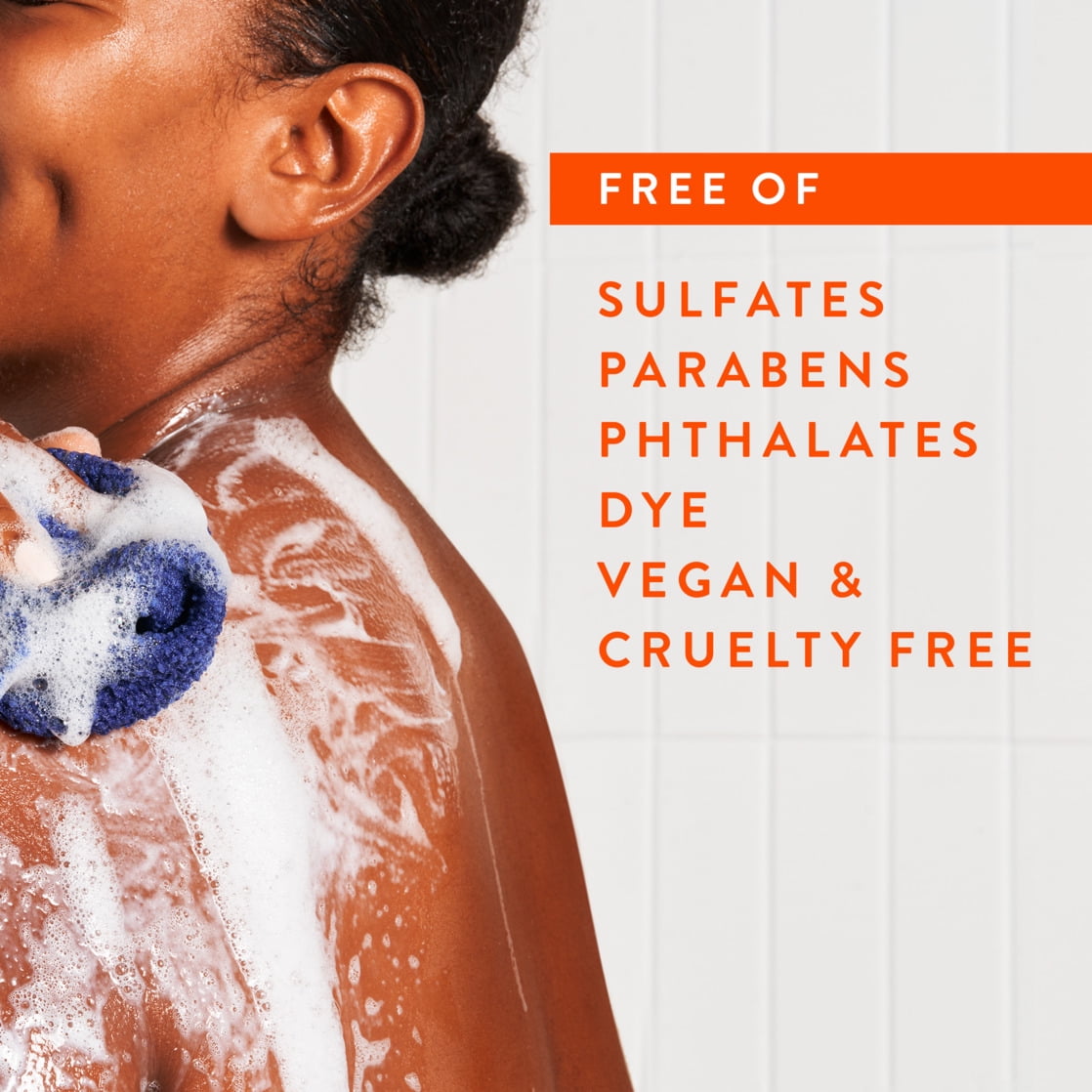 Body Wash, Citrus &amp; Herbal Musk, Sulfate Free, Naturally Derived Ingredients, 24hr Freshness, for Women &amp; Men, 18 fl oz