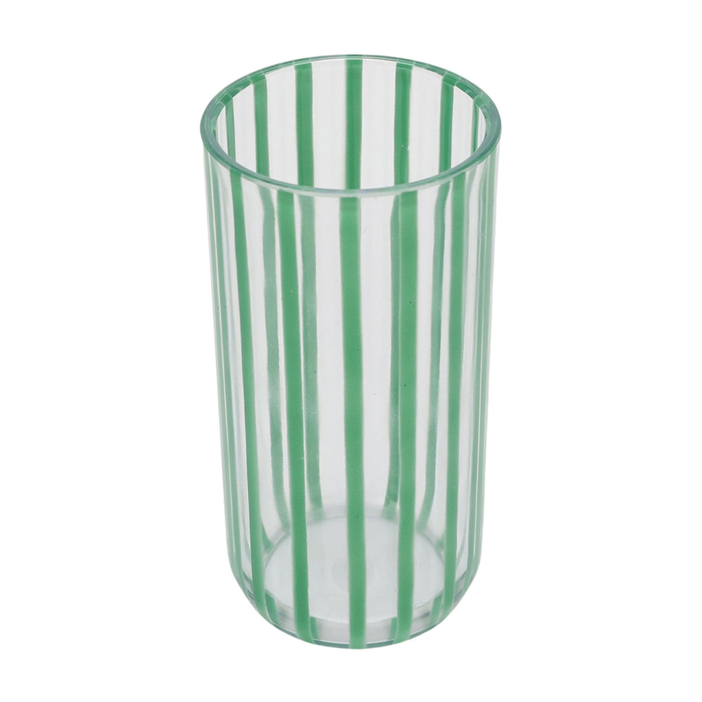 by Becky G. &amp; Alejandra 18-Ounce Tall Acrylic Stripe Line Tumbler, Blue