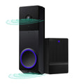 Wireless Duo Cam Video Doorbell, 2K Full HD Video, Wireless, Battery Powered, Chime Included, 2 Cameras