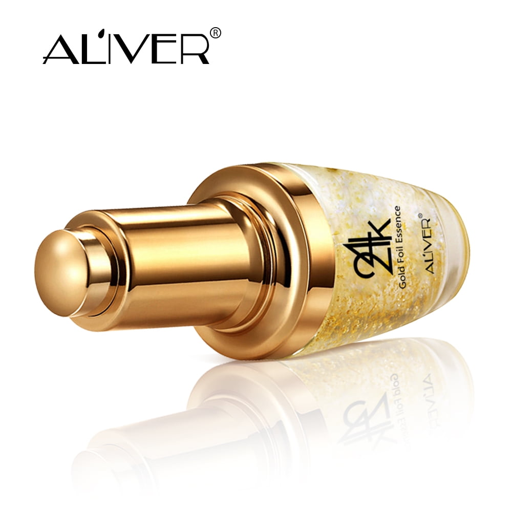 60ml 24K Gold Face Serum with Hyaluronic Acid for and Night Wrinkle Removal Facial Moisturizer Firming Lifting Skin Essence