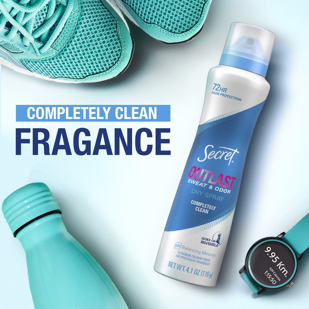 Dry Spray Antiperspirant Deodorant, Waterlily and Argan Oil, 4.1 oz