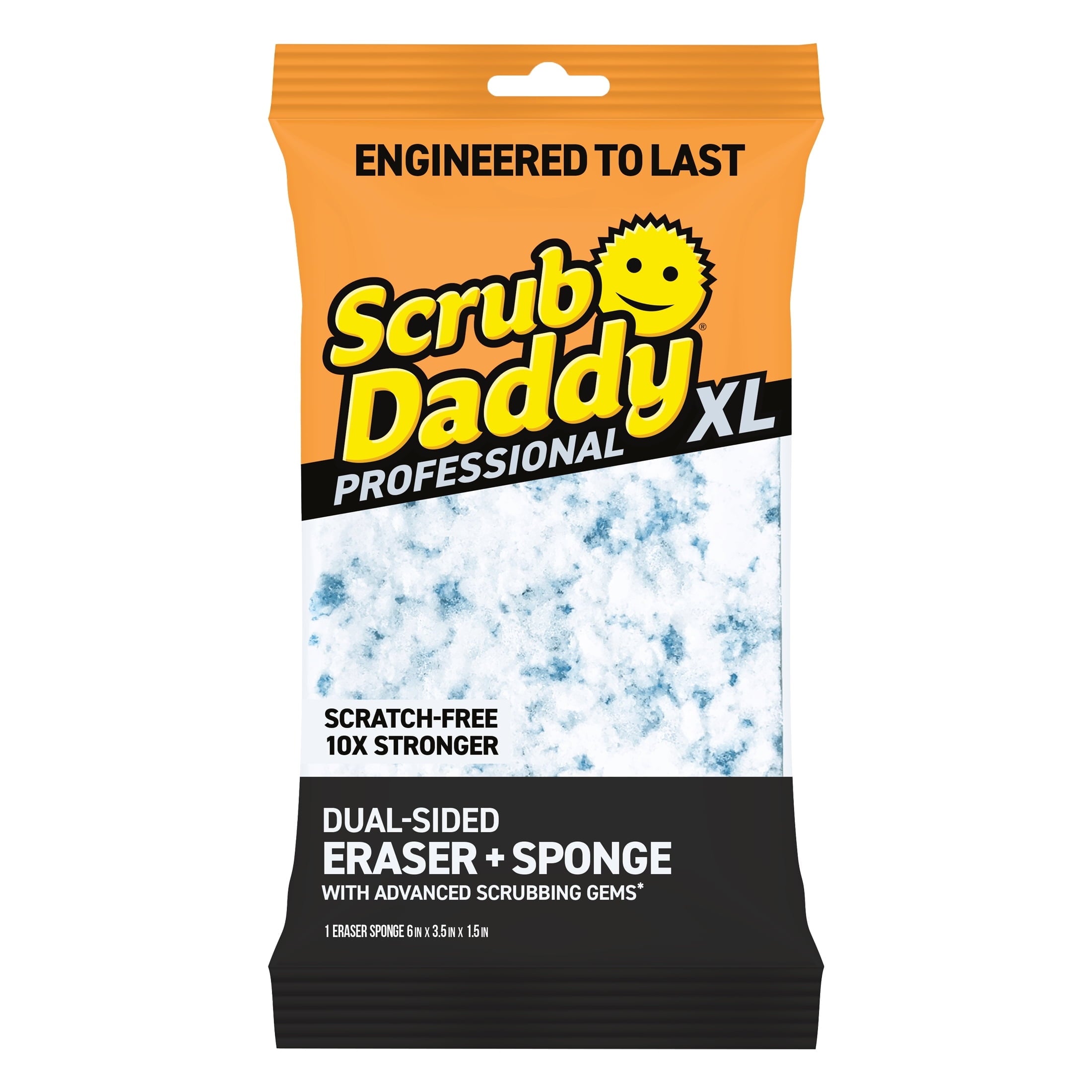 Professional XL Dual-Sided Eraser + Sponge Heavy Duty Eraser Pad